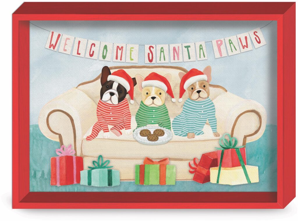 Santa Paws Mini Gallery Art