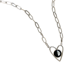 Atlas Link Heart Necklace from Moonglow Jewelry