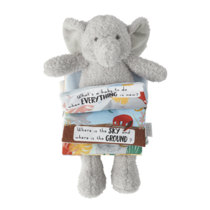 Blue Elephant Reading Pal Book from Mud Pie