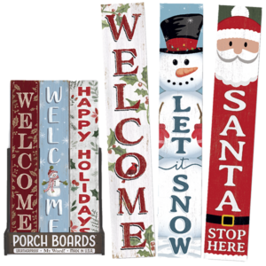 Holiday Porch Boards from My Word!