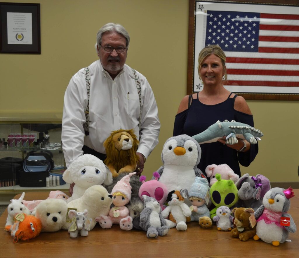 Aurora World donates overstock plush to NAEIR