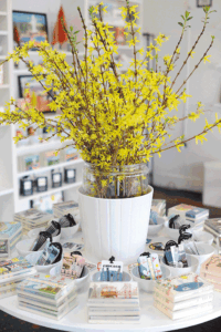 R. Nichols store merchandise display