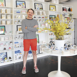 Nick Hanzlik, founder of R. Nichols Shop