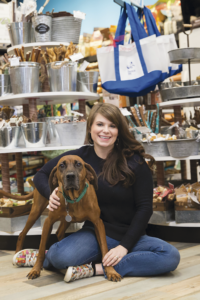 The Nautical Dog owner and her dog