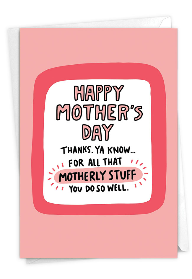 Motherly Stuff Mother’s Day Card