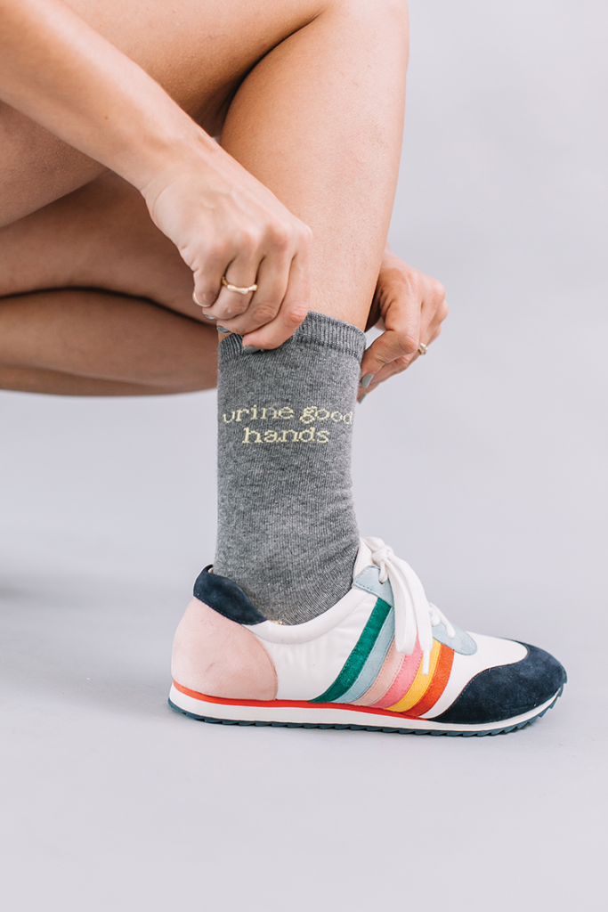 Urine Good Hands Cotton Socks