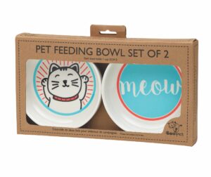 Pet Bowl Gift Set Lucky Cat from Ore Originals