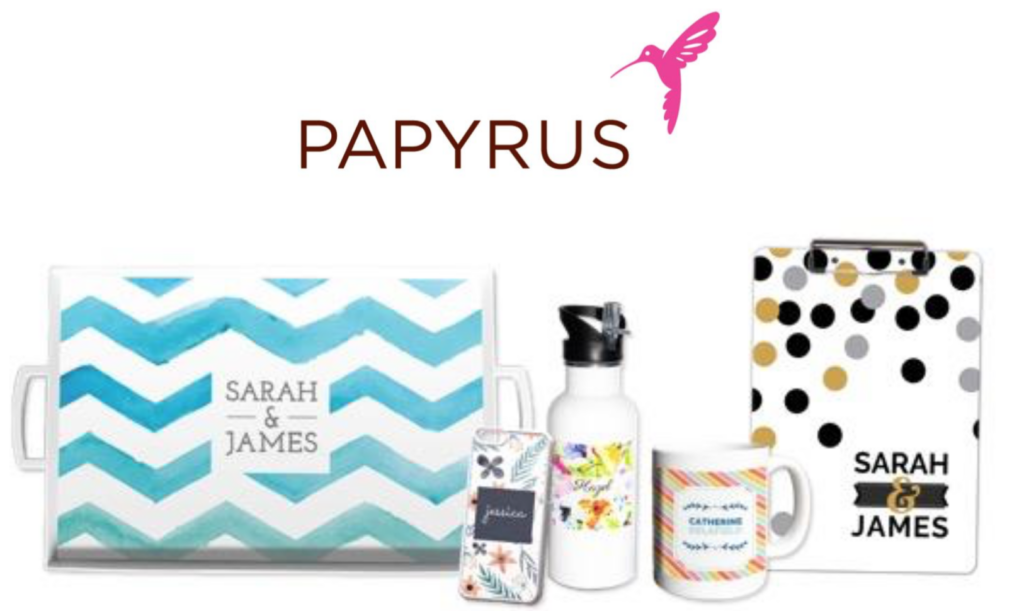 Papyrus Online launches personalized gifts by Mountaincow