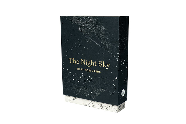 The Night Sky Postcard Box