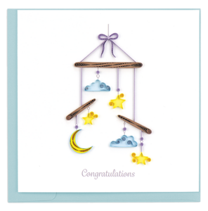 Baby Congratulations Card from Quilling Card