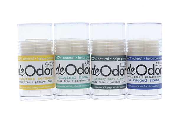 100% Natural deOdorant: Rinse Bath & Body