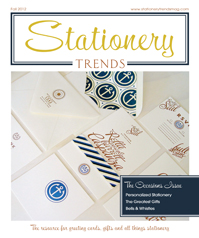 Stationery Trends Fall 2012