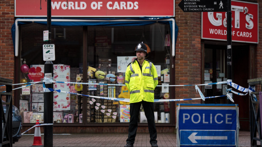 UK card shop finds itself in middle of Russian spy poisoning