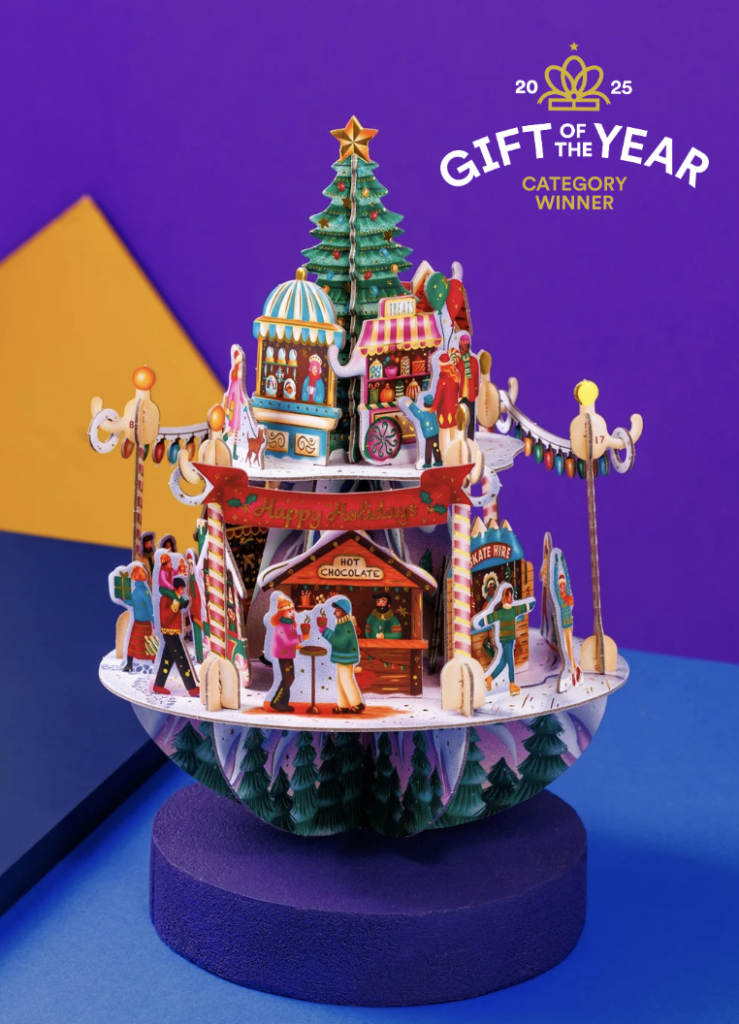SANTORO wins ‘Festive & Occasions’ category at the 2025 Gift Of The Year Awards