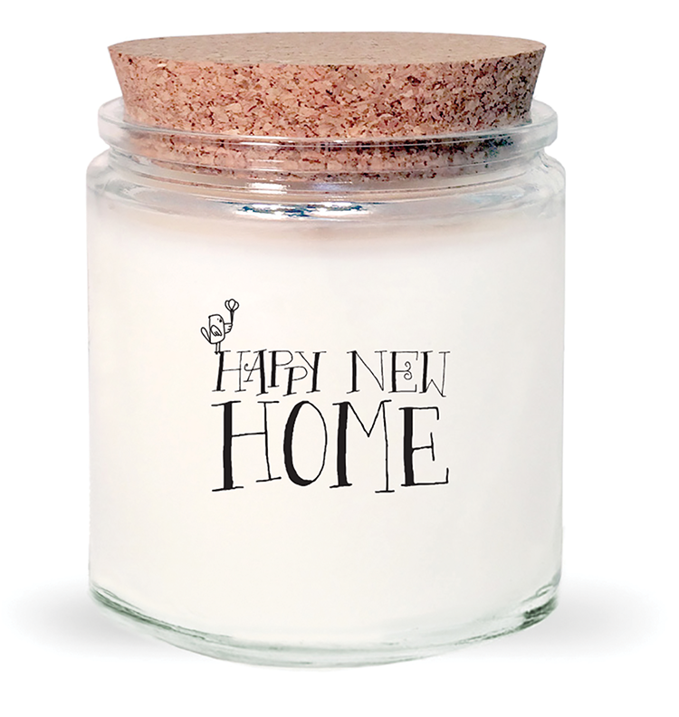 Happy New Home Candle