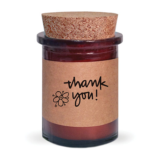 Thank You Candle