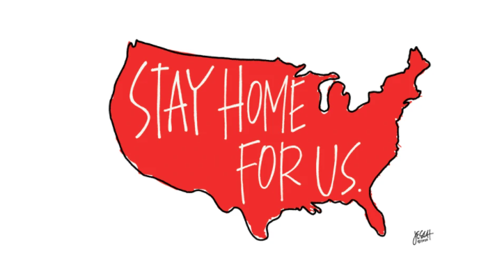 Maine illustrator uses art to help flatten the curve