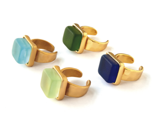 SmartGlass Jewelry rings