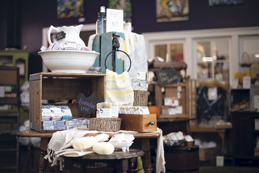 Soapy Gnome entices and inspires with creative displays