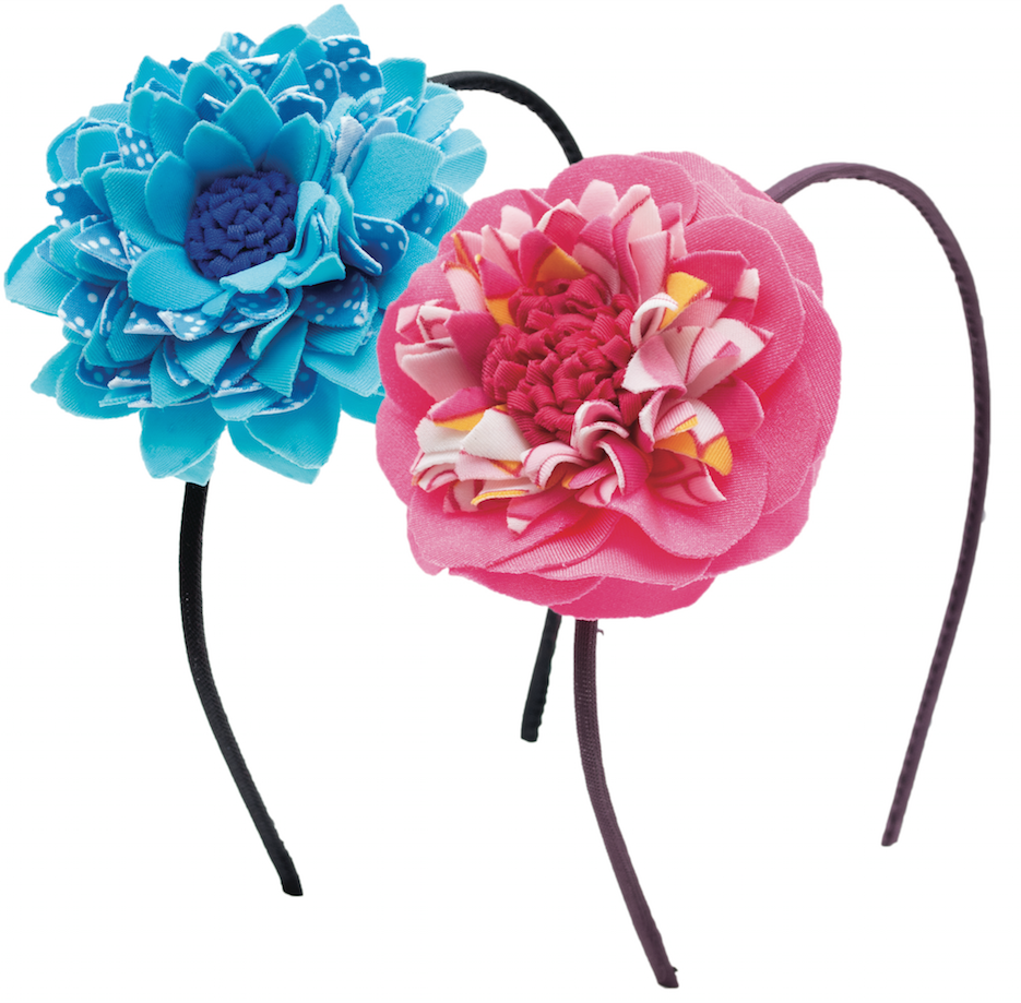 Solid Flower Headband