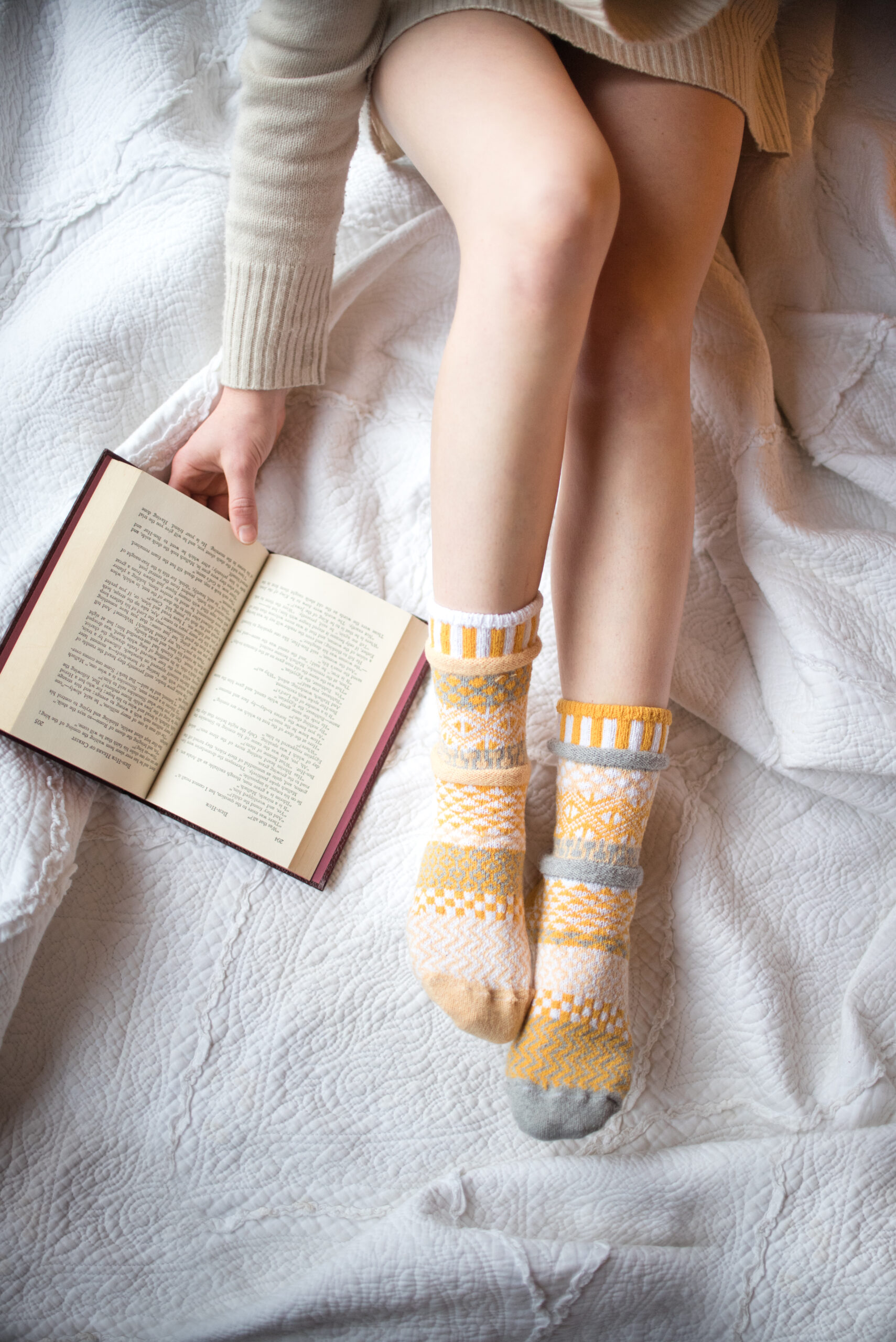 Northern Sun Adult Crew Socks from Solmate Socks