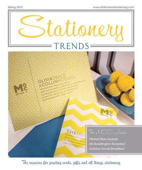 Stationery Trends Spring 2012