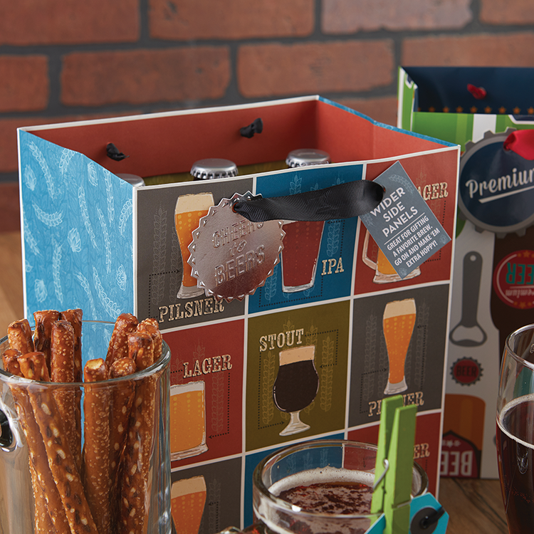 Here for the Beer Medium Gift Bag