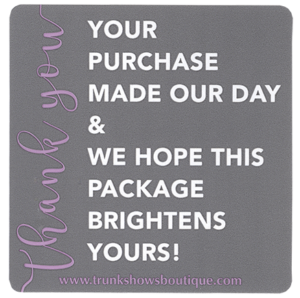 The Packaging Source offers Thank You Labels