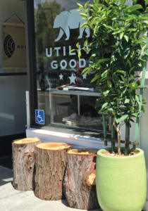 Exterior image of the retail store Utility Goods, San Anselmo