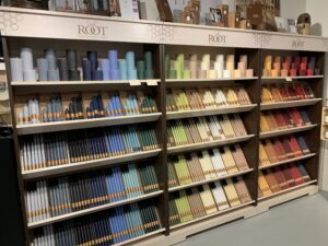 Werner Frank Showroom root candles