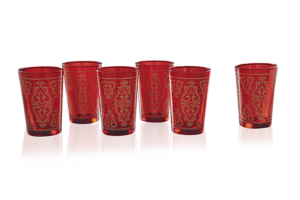 Moroccan Tea Glasses from Divine Home
