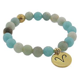 Zodiac Bead Bracelet from Isabelle Grace Jewelry