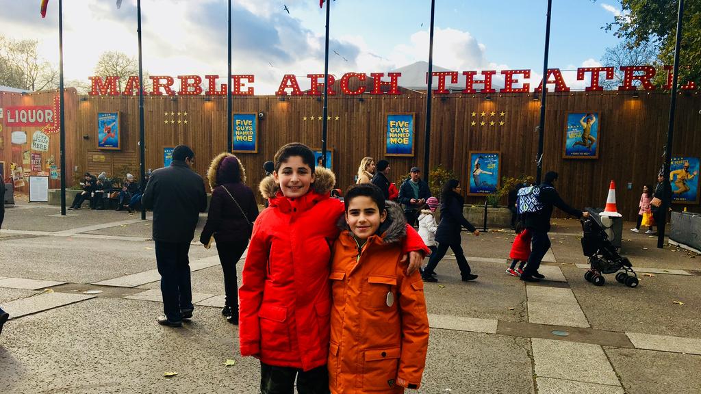 Young Bushey brothers launch stationery collection to help the needy