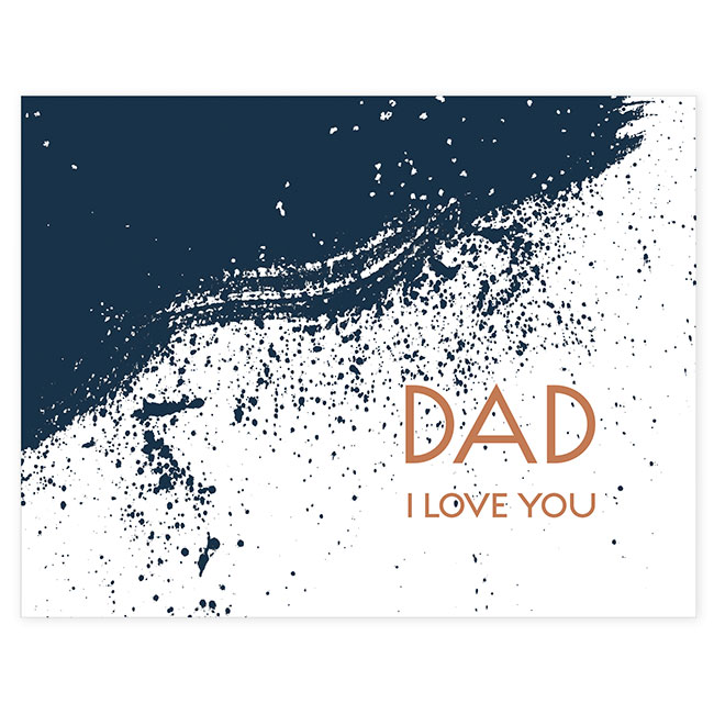 Dad I Love You Card