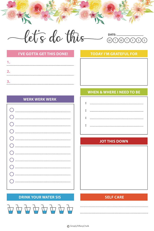 Let’s Do This Note Pad
