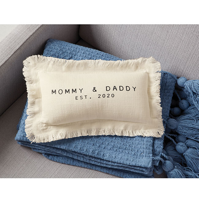 Mommy & Daddy Pillow