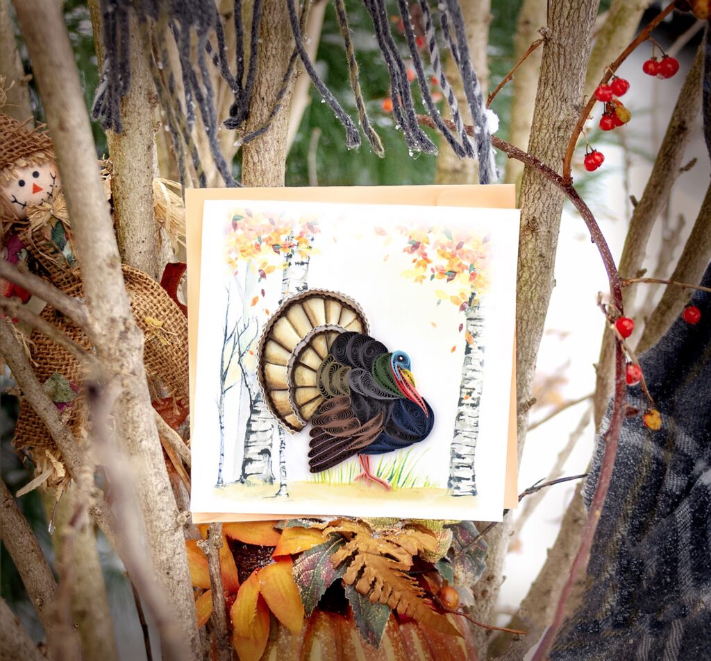 Wild Turkey Greeting Card