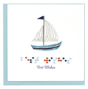 Braille Greeting Card from Quilling Card