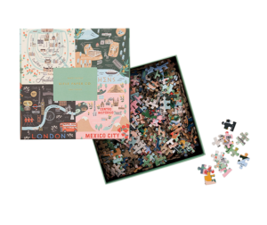 Maps Puzzle from Rifle Paper Co.