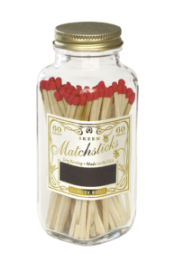 Matchstick Jar from Skeem Design