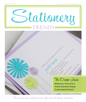 Stationery Trends Summer 2010