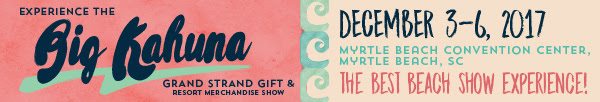 Grand Strand Gift & Resort Merchandise Show returns December 3-6, 2017