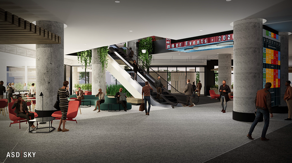 IMC plans to update AmericasMart Building 3 entrance and lobbies