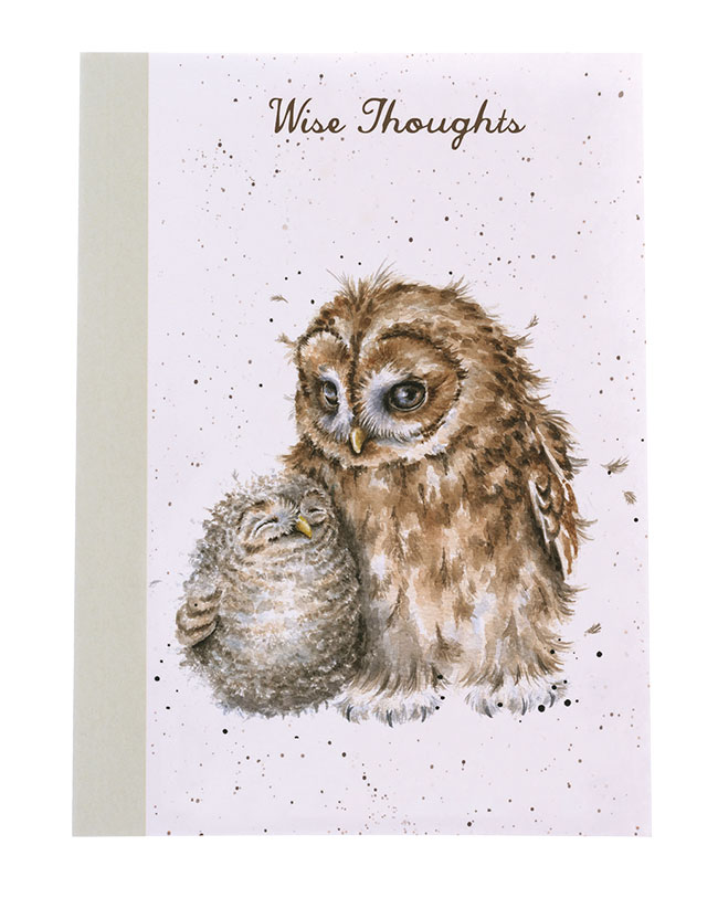 Owl-Ways By Your Side Small Notebook